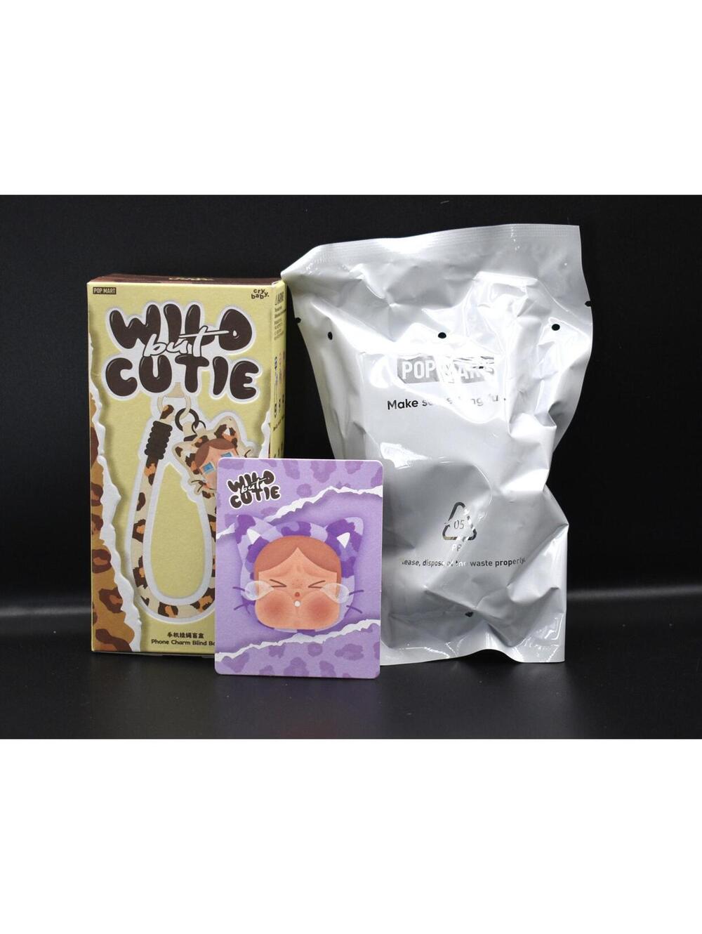 Pop Mart Crybaby Wild But Cutie Phone Charm Neon Cutie (A16)
